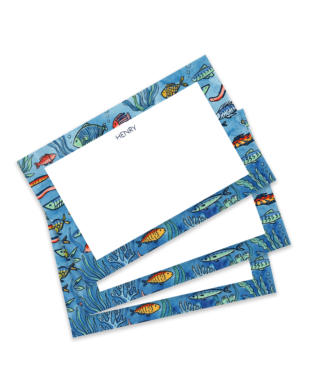 fish stationary for kids